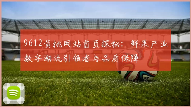 9612黄桃网站首页探秘:鲜果产业数字潮流引领者与品质保障