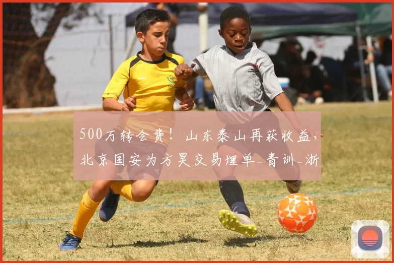500万转会费！山东泰山再获收益，北京国安为方昊交易埋单_青训_浙江队_中超