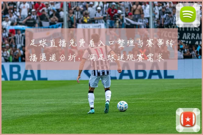 足球直播免费看入口整理与赛事转播渠道分析，满足球迷观赛需求